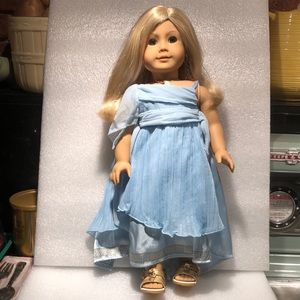 American Girl doll, Greek style costume.